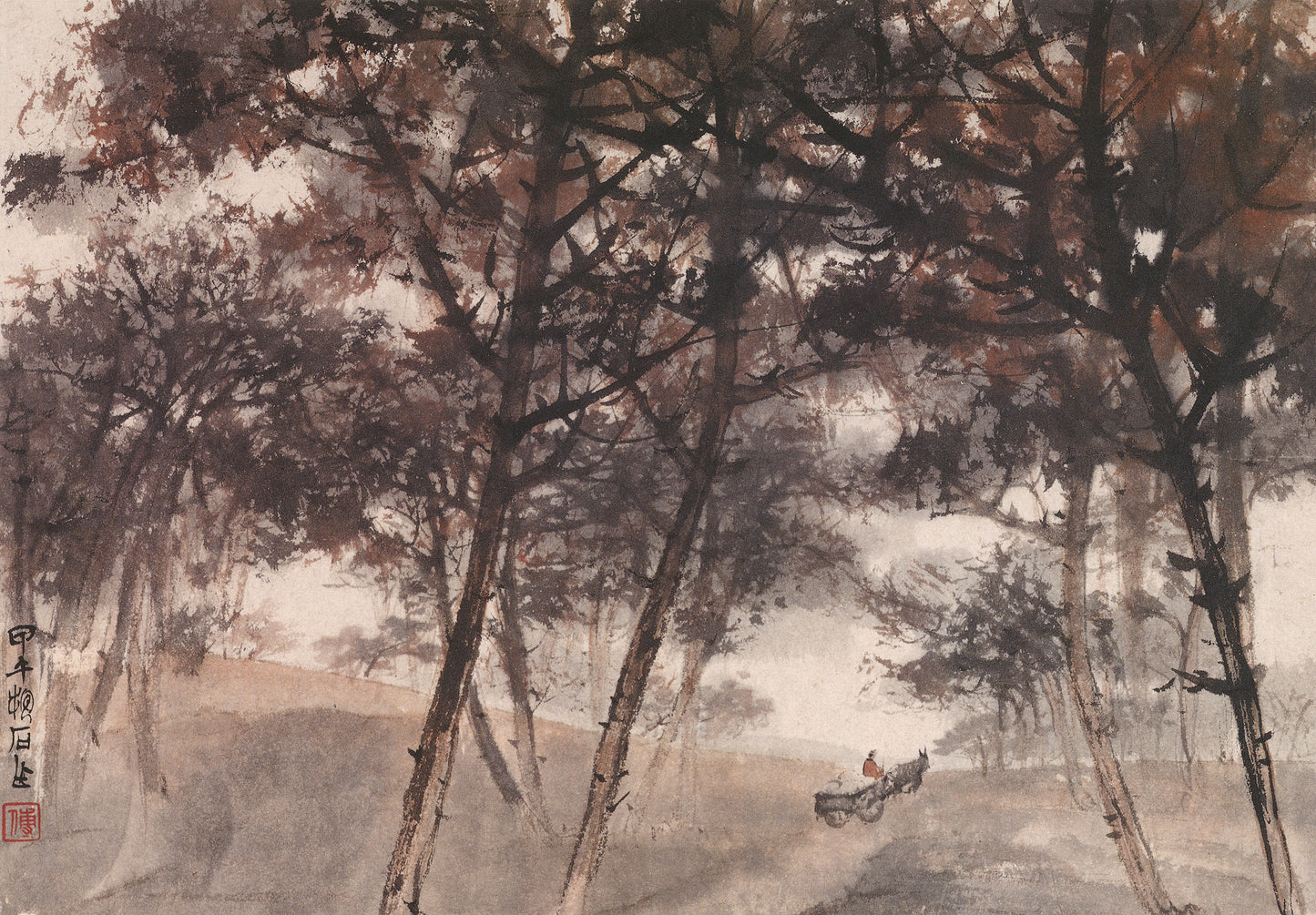 Autumn by Fu Baoshi