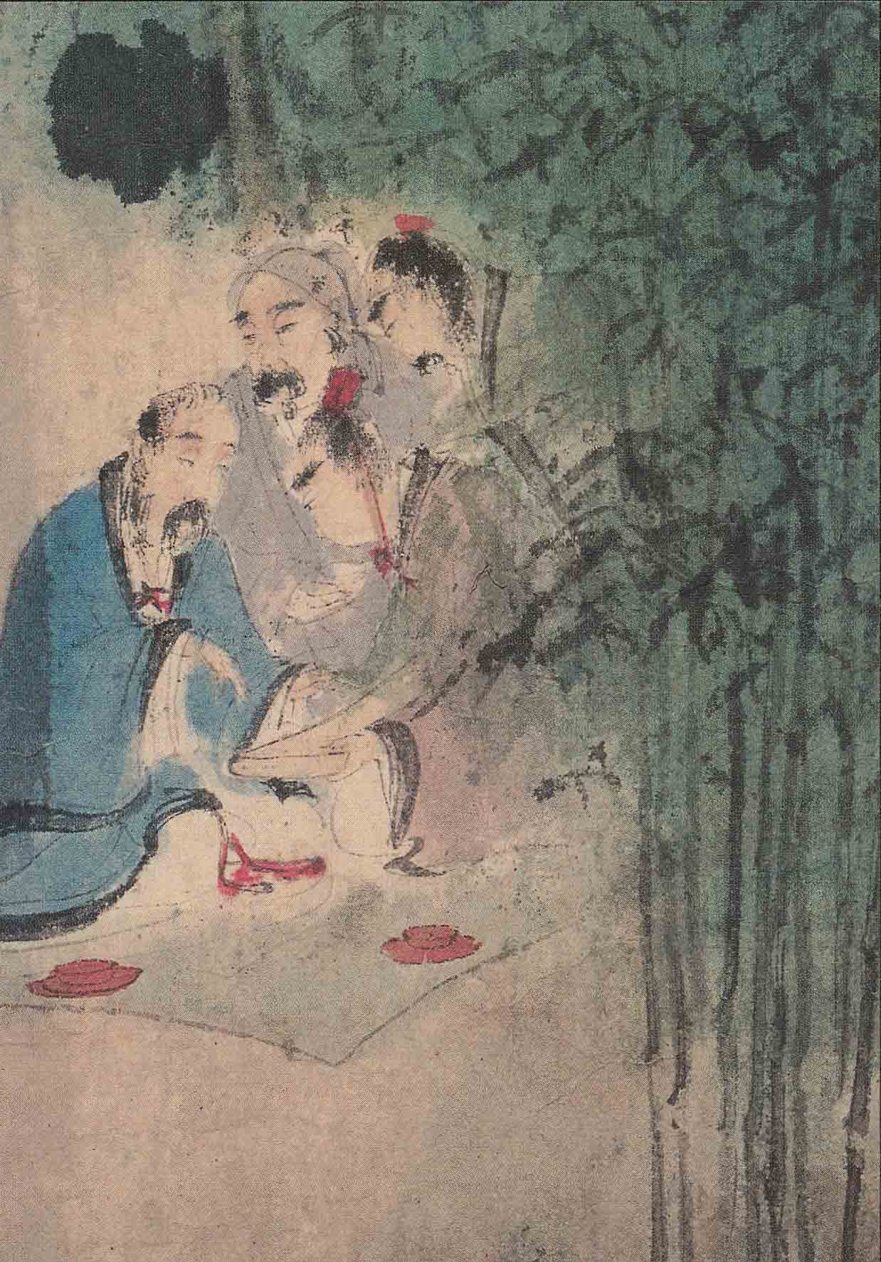 LN1 Postcard – ‘Scene at the Orchid Pavilion’ by Fu Baoshi