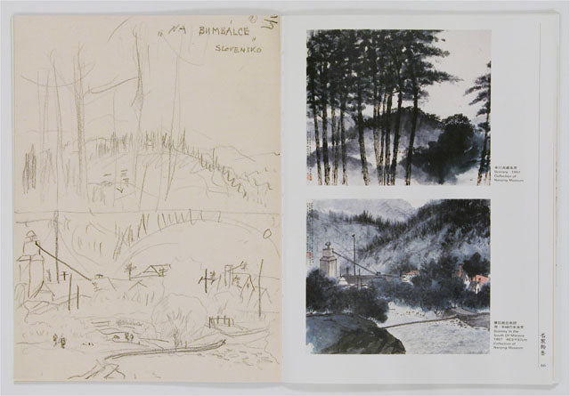 A7 Fu Baoshi – Eastern Europe Sketches Drawings